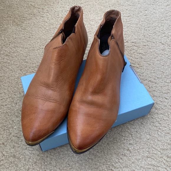 Bertie Leather Booties - Picture 1 of 8